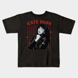 Kate bush --- 80s aesthetic Kids T-Shirt